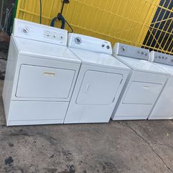 Washer and dryer 
