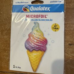 Qualatex Ice Cream Balloon 