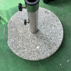 Granite Umbrella Base W Wheels  45.00