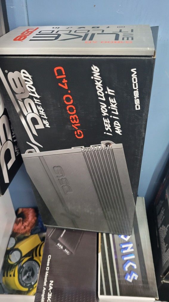 Brand New DS18 1800/4 Amplifier 