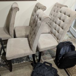 Free Dining room Chairs & Laptop Travel Bags 