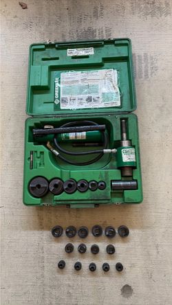 Greenlee Slug-Buster Hydraulic Knockout Punch Set