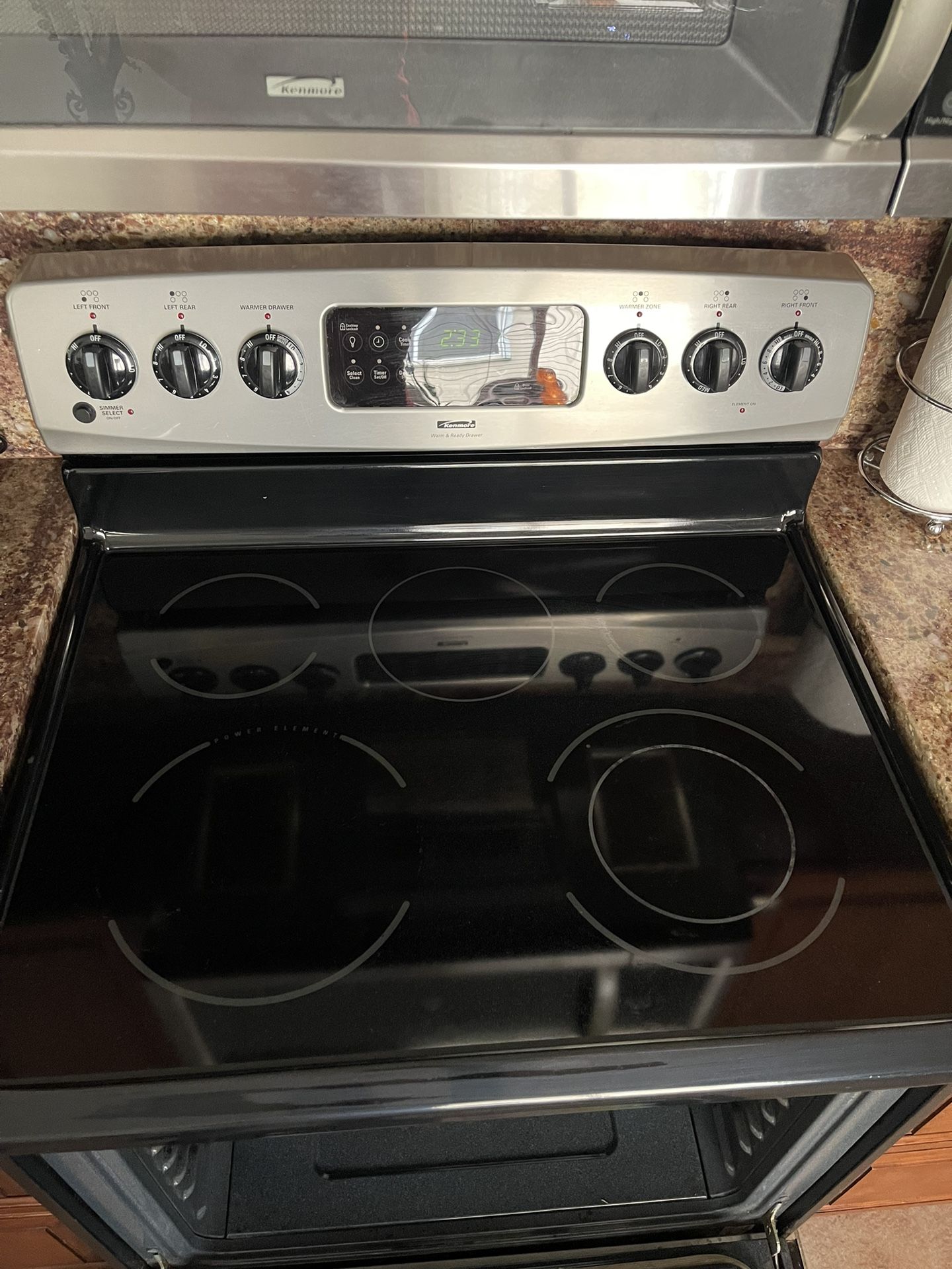 Kenmore Electric Glasstop Stove & Oven fully functional! for Sale in