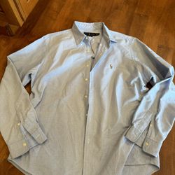 Men’s Ralph Lauren Button Down Shirt Shipping Avaialbe