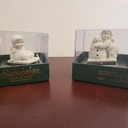 Snowbabies Dept 56 Hinged Boxes