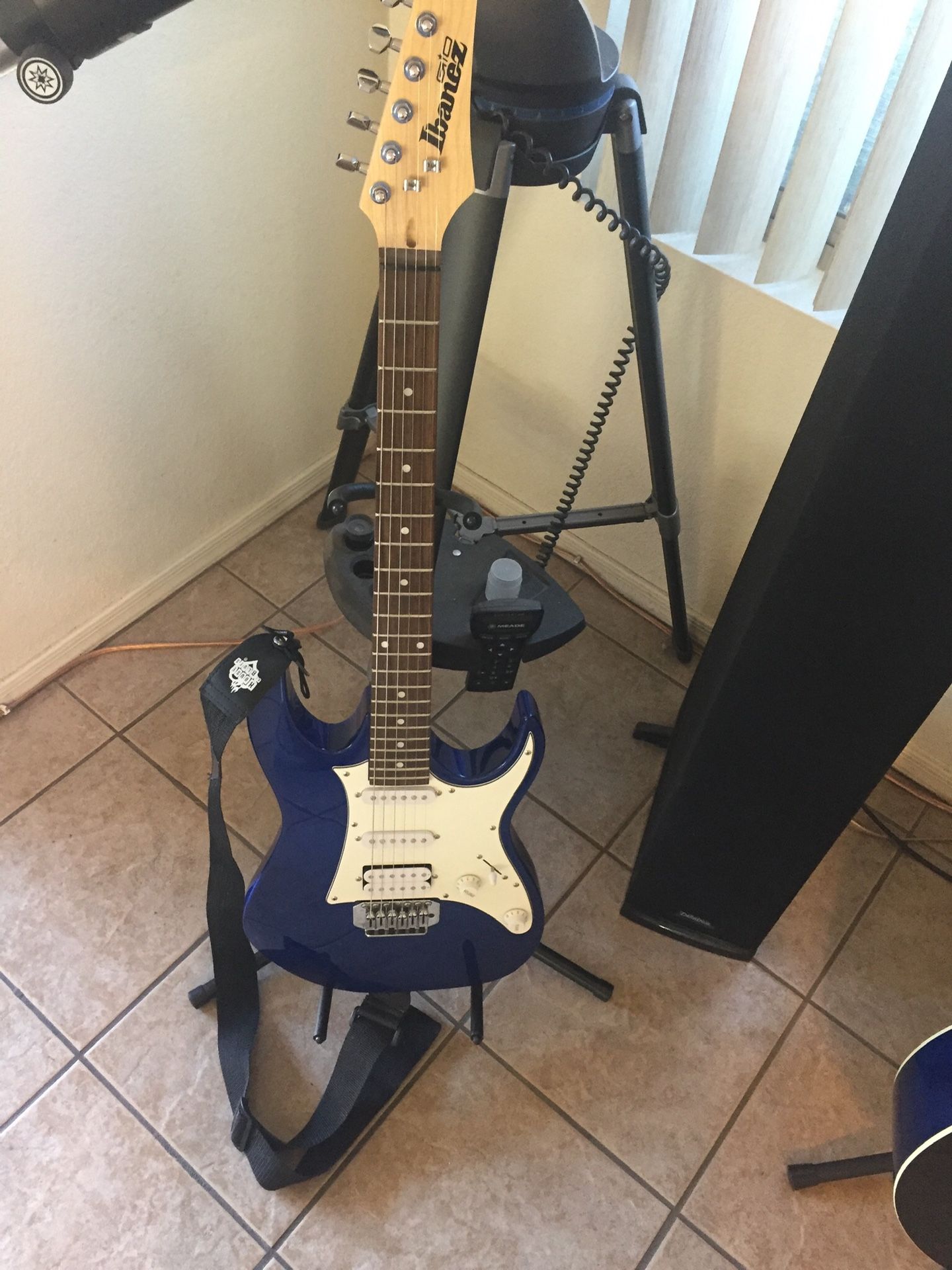 Electric Ibanez guitar