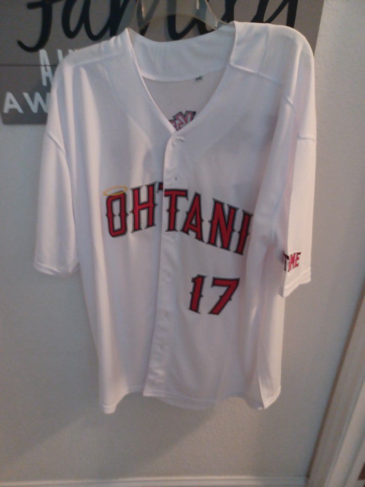 Shohei Ohtani “Showtime” Los Angeles Angels Red Nike Jersey Size - Large  for Sale in Roxborough, CO - OfferUp