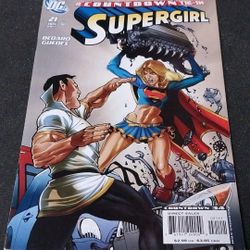 DC Comics Supergirl Comic Book A Countdown Tie-in 34 Rare 2007 GOOD!