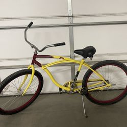 ASU Bike Beach Cruiser Kalin Bicycle 