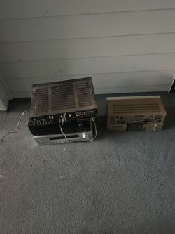 Lot of Vintage AV Receivers and Amplifiers