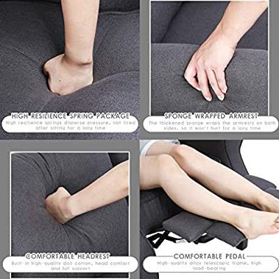 Gray Massage Recliner