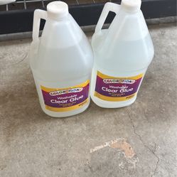  CLEAR Washable Glue $30 2/1 Gallon Jugs 