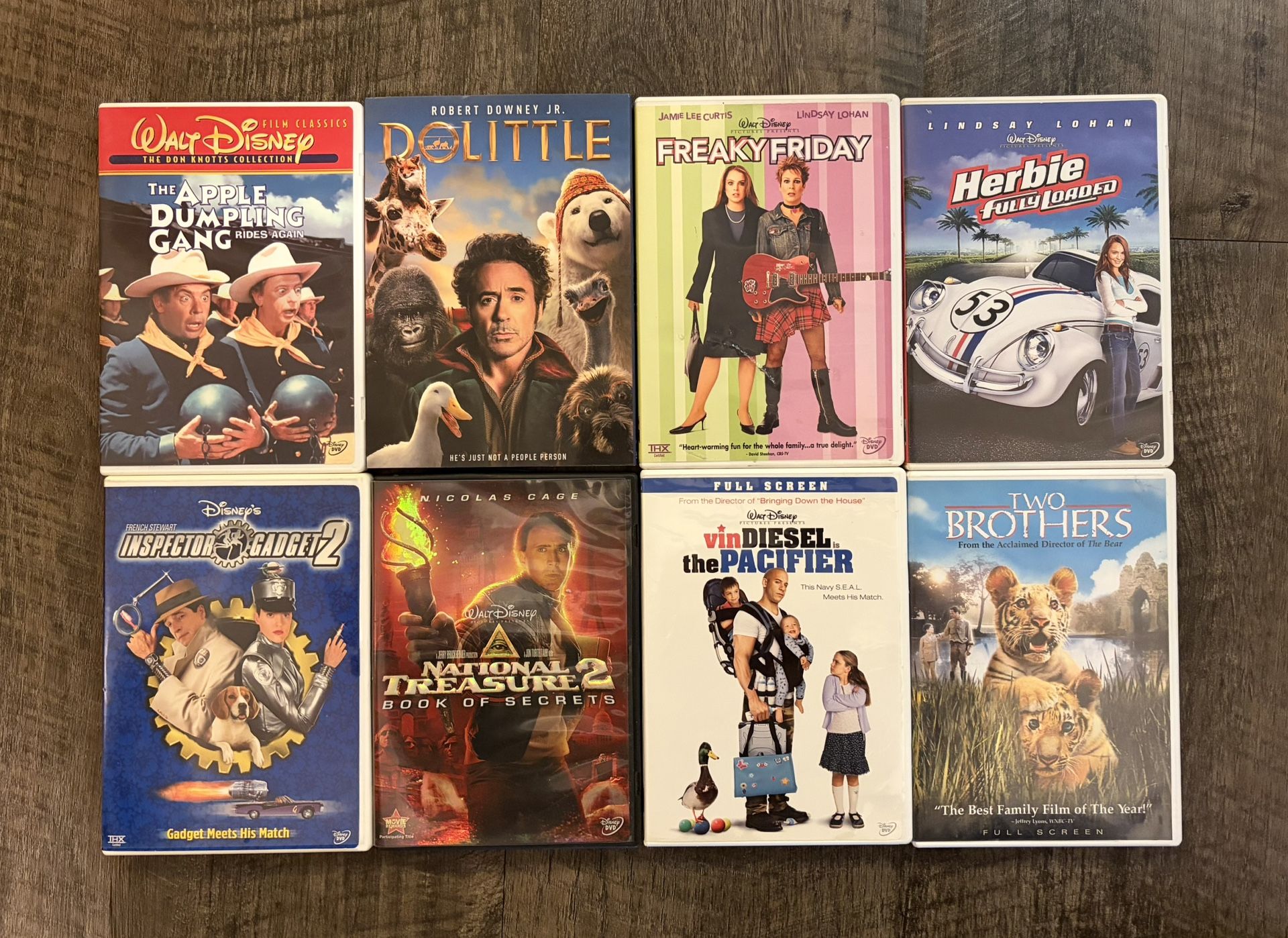 Disney Movies, DVD Lot (Lot of 8 Movies)