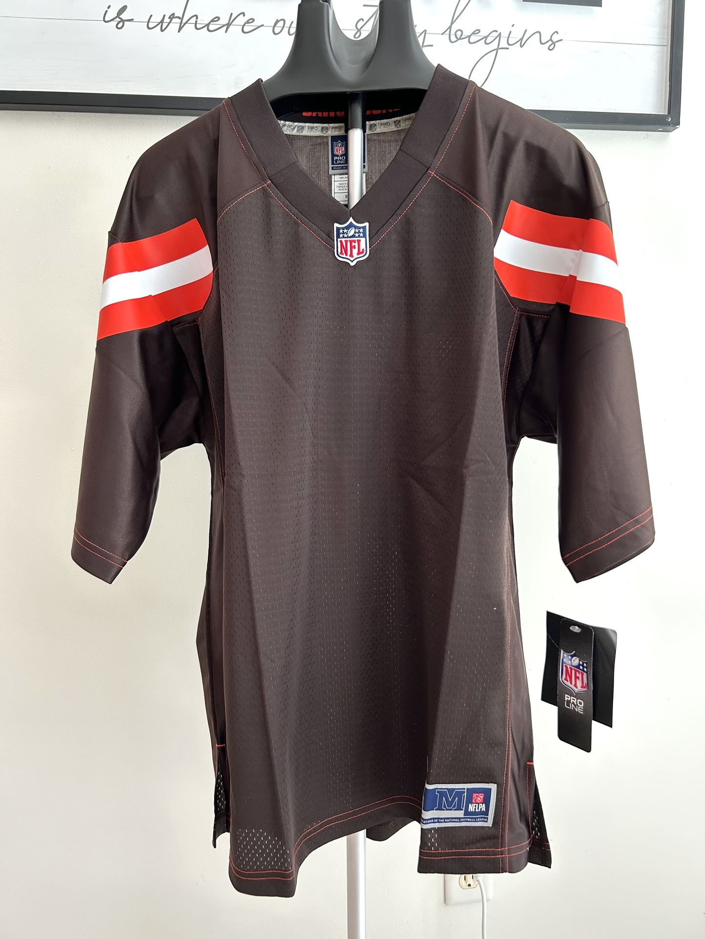 NWT Men’s NFL Pro Line Jersey Blank - DAWG POUND Cleveland Browns Size Medium M