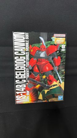 Bandai MG MS-14B/C Gelgoog Cannon Gunpla Gundam Model Kit