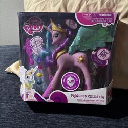 My Little Pony Friendship is Magic Princess Celestia Pink Lights Sounds Talking