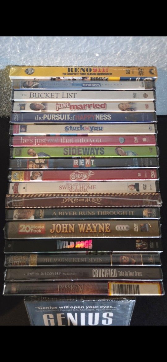 DVD's- All are Sealed and $5 Each- New Sealed