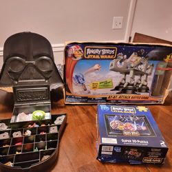 Angry Birds Telepods  Over $100 Worth + Th Star Wars Attack Battle Game & Puzzle