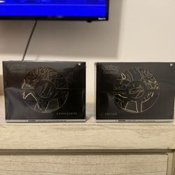 Sword Shield Zacian Zamazenta Plus Elite Trainer Box Set 