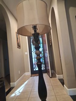 Floor lamp- Traditional Ornate Torchiere