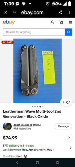 Military Leatherman like new