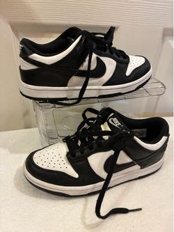 Nike Dunk low Retro Panda  for kids unisex  size 5.5Y