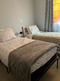 Twin beds