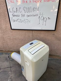 LG 8000 BTU Portable Air Conditioner
