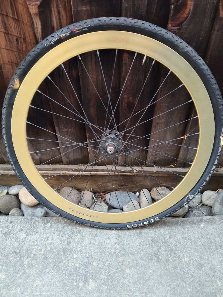 Velocity B43 ホイール Velocity B43 Track Fixed Gear Wheelset 700c 43mm Fixed Gear Track