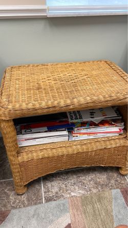 Wicker table