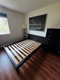 Free Dresser/Queen Bed Frame/Large Frame