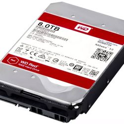 Hard Drive WD Red 8TB 5.4K 256MB SATA III 3.5'' WD80EFAX NASware 3.0