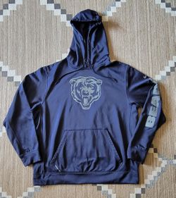 Nike Mens Chicago Bears Therma-fit Hoodie Size XL