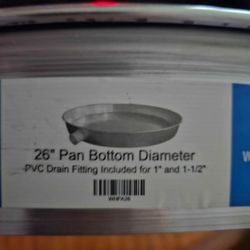 26' Water Heater Pan