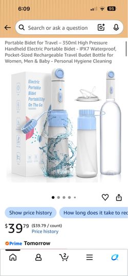 Portable Electric Handheld Travel Bidet