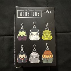 Disney Pixar Universal Monsters Loungefly Mystery Bag Charm New Sealed