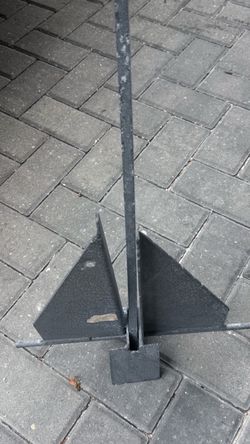 Danforth Style Boat Anchor - Galvanized Steel Fluke Anchor