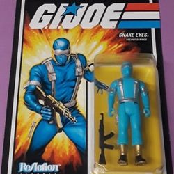GI Joe Snake Eyes Action Figure 2021 NEW ARAH Blue Ninja Collectible Hasbro