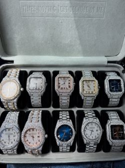 Moissanite watches vvs1 clarity