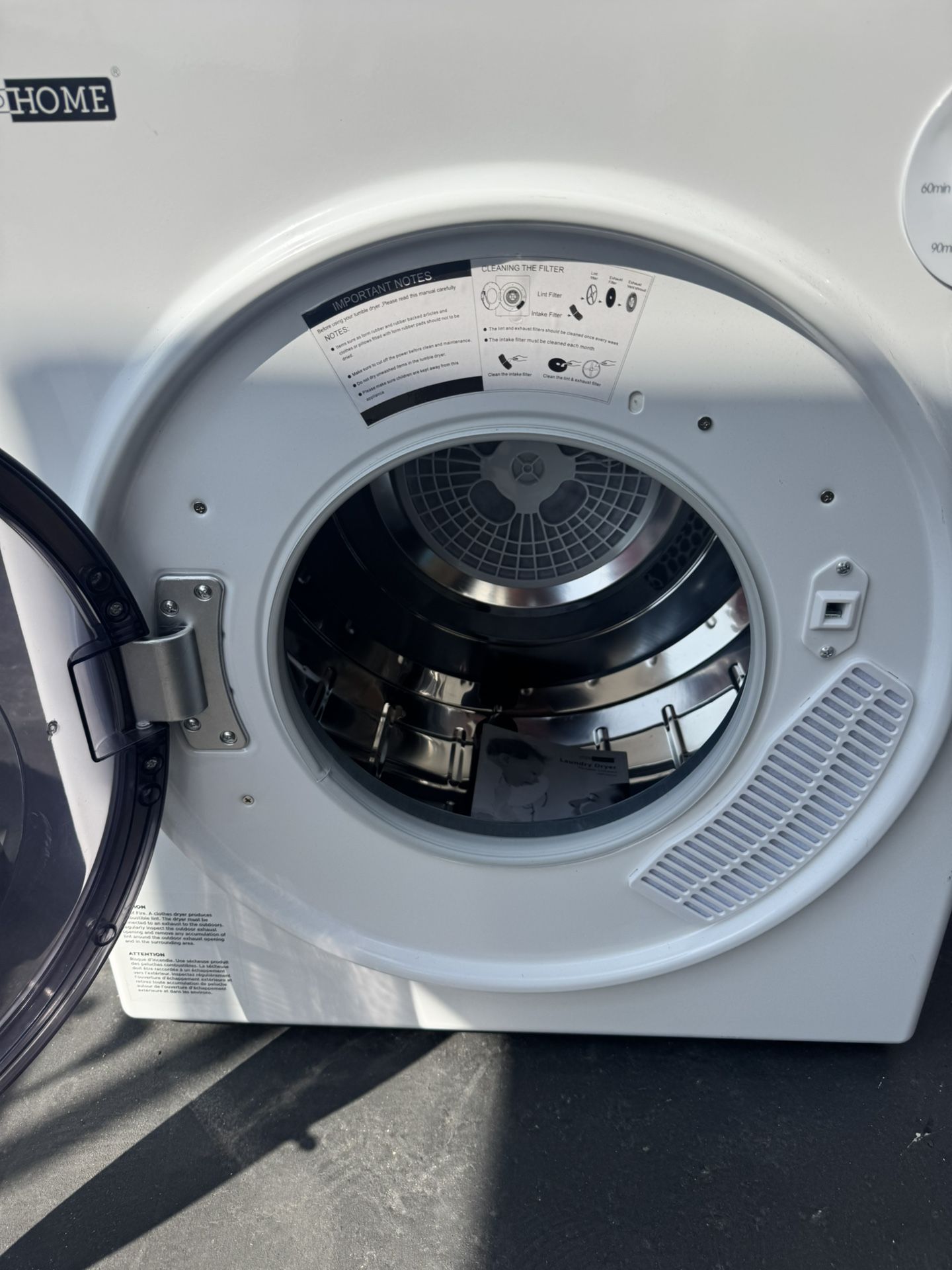 Vivo Home Laundry Dryer
