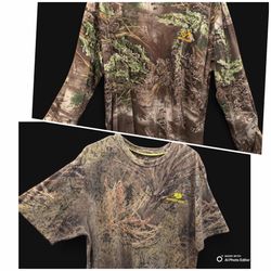 Men’s Camo Shirt Bundle sz L & XL