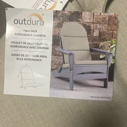 2 Chair Cushion New $30