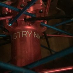 26” industry nin wheelset with hydra hubs for dirt jumper