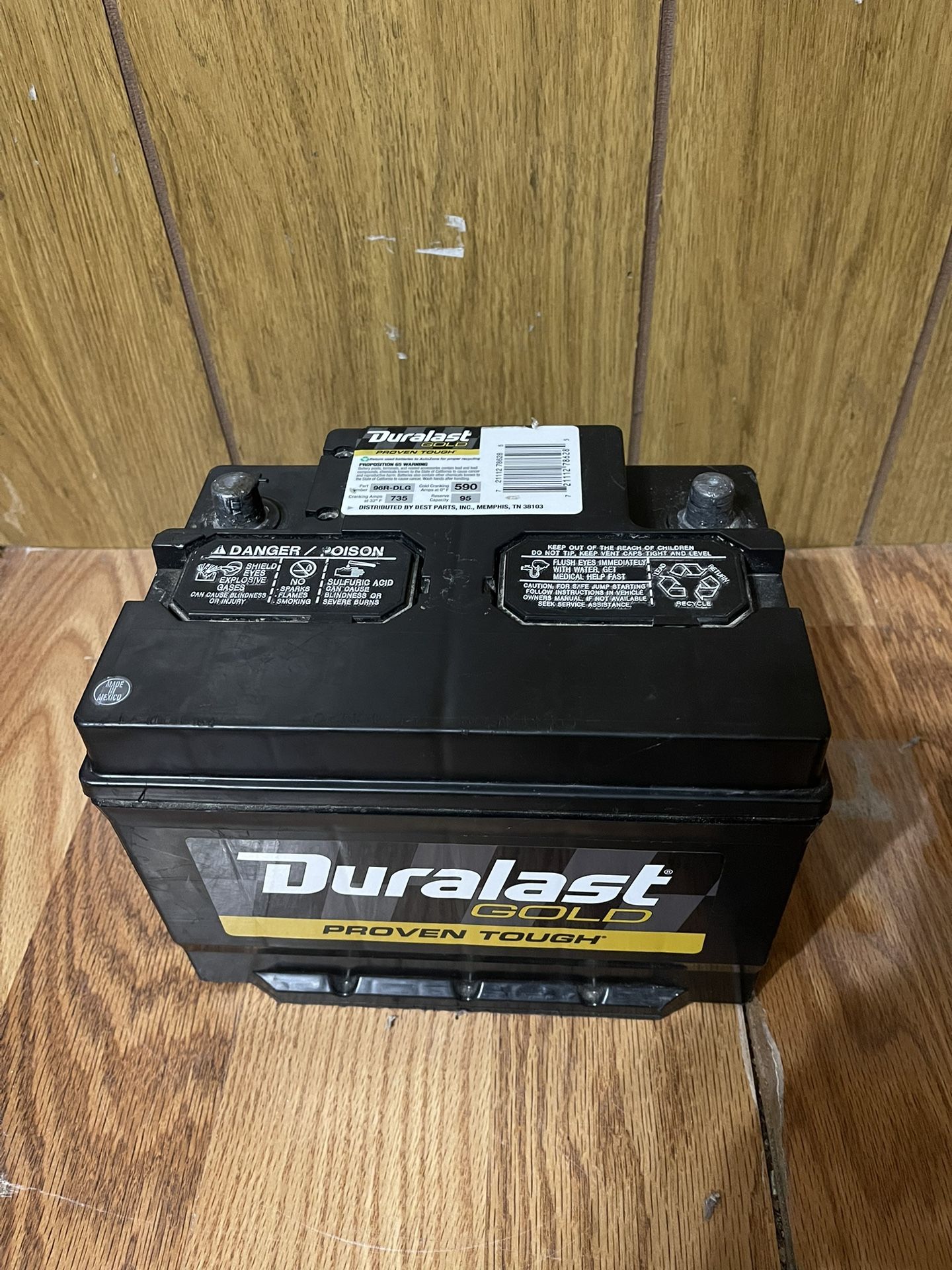 DURALAST GOLD CAR TRUCK BATTERY for Sale in Dallas, TX OfferUp