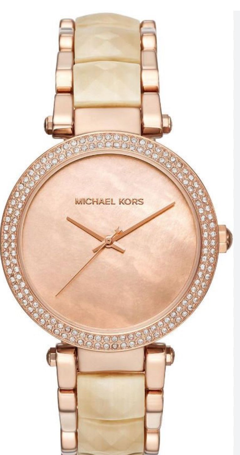 Michael Kors Rose gold Parker MK6492 Watch is a stylish and elegant wristwatch designed specifically for women by the renowned brand Michael K
