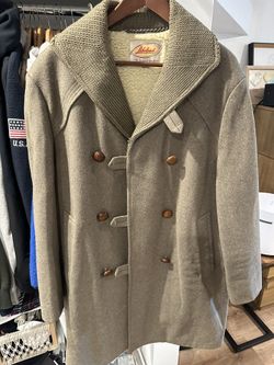 Vintage Lakeland Wool Coat Sz 40