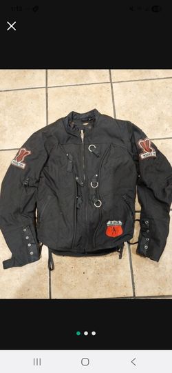 Women’s Power Trip Black Motorcycle Jacket size S
