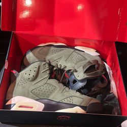 Travis Scott 6s Sz 11 DS Never Worn Lace Bag Attached 