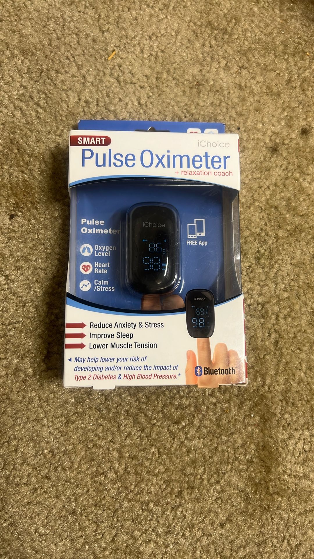 Smart IChoice Pulse Oximeter + Relaxation Couch 