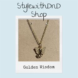 Golden Wisdom Necklace 